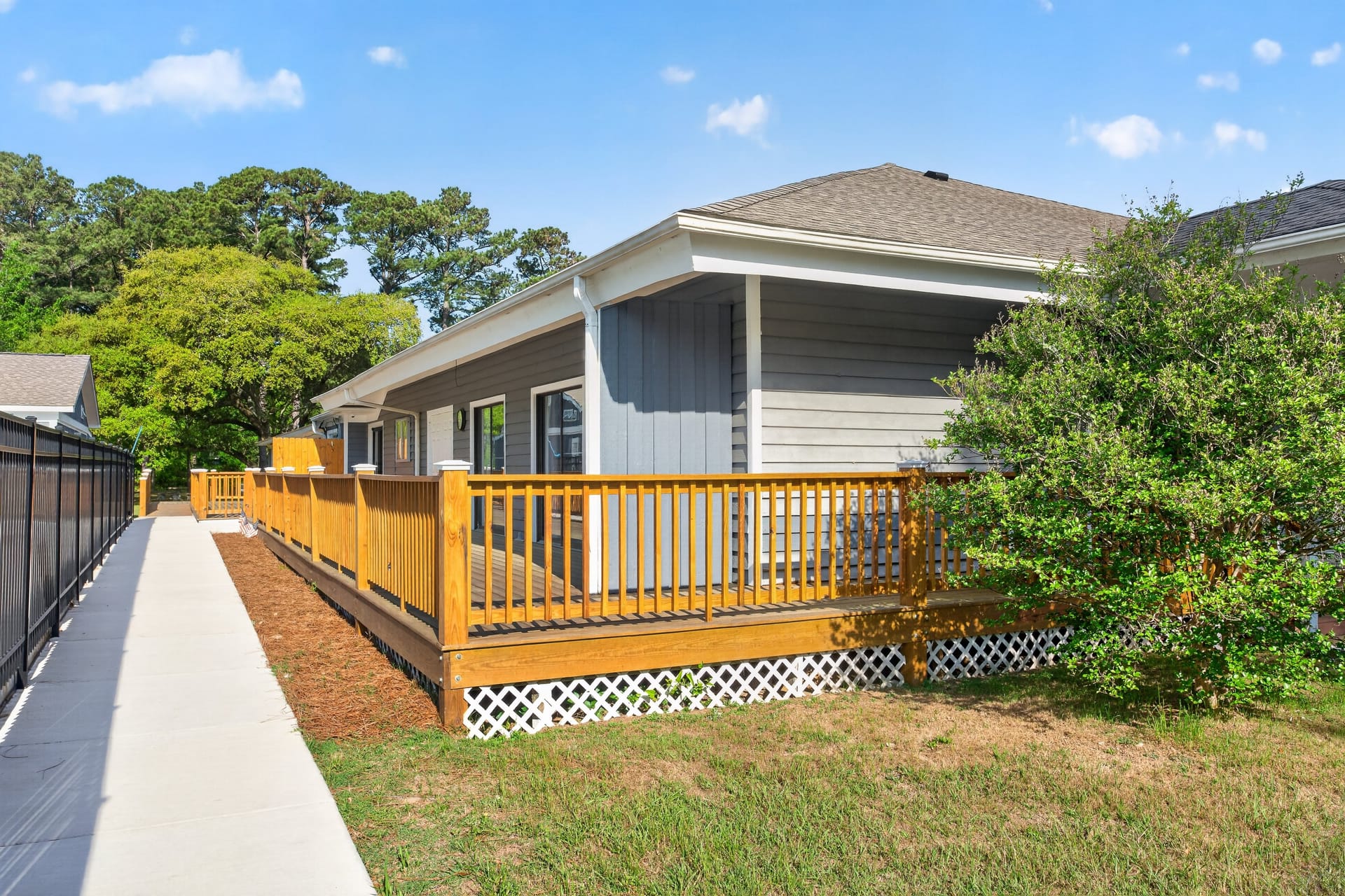 Neighborhood clubhouse exterior